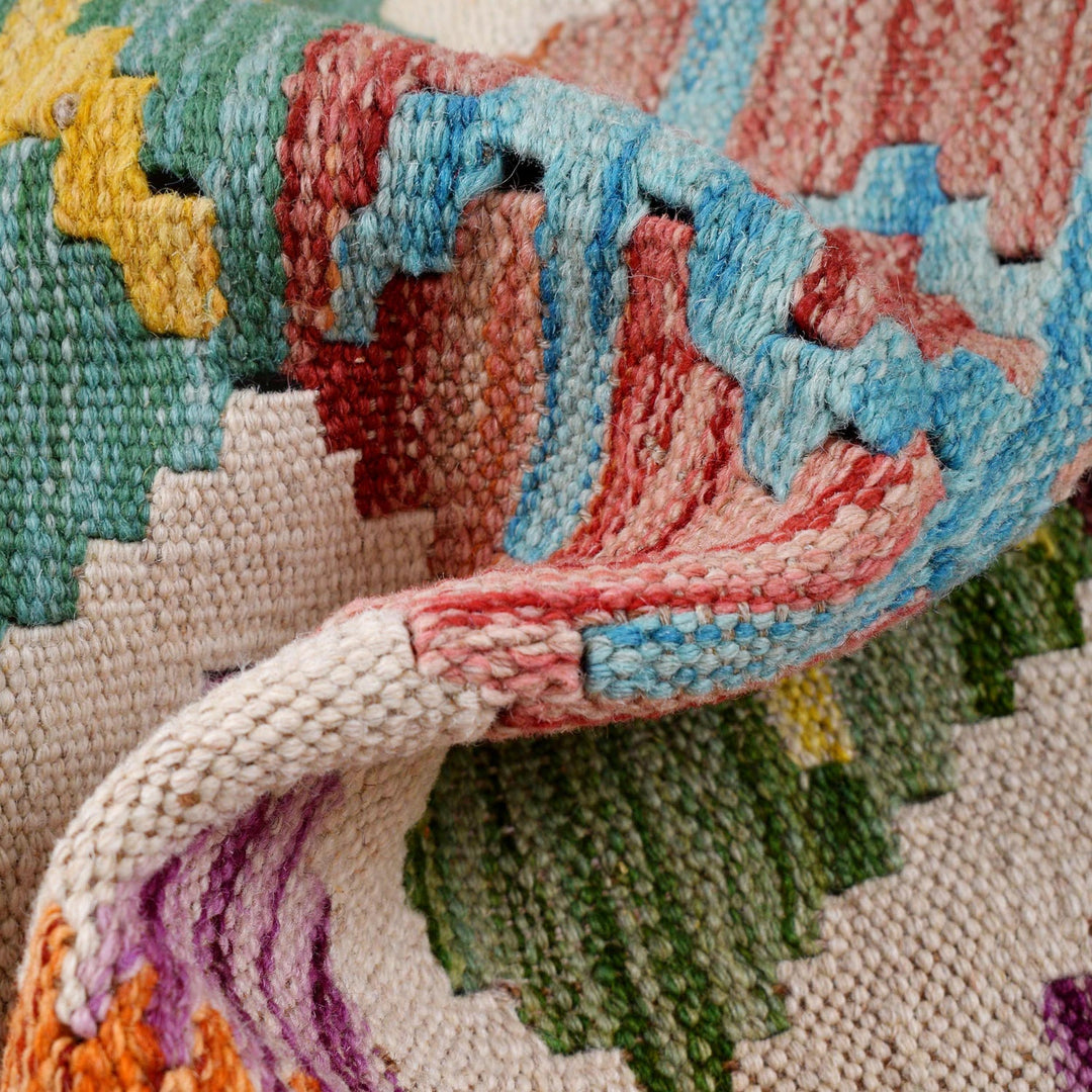 Handmade Vegetable Kilim Runner 2' 1" x 6' 5" - No. AL79526