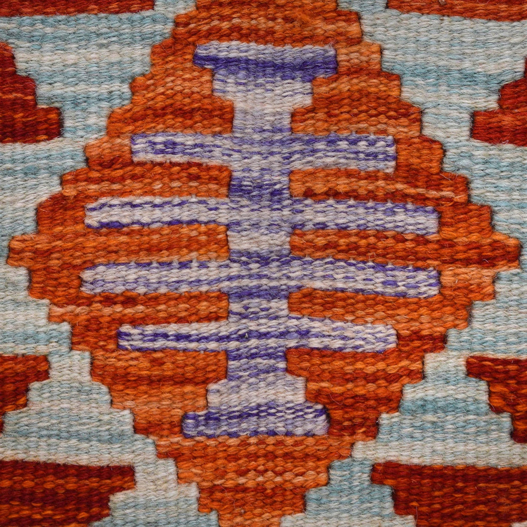 Hand Knotted Flatweave Kilim 4' 10" x 6' 9" - No. AL81911