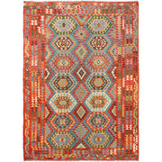 Handmade Vegetable Kelim 6' 7" x 9' 9" - No. AL61432