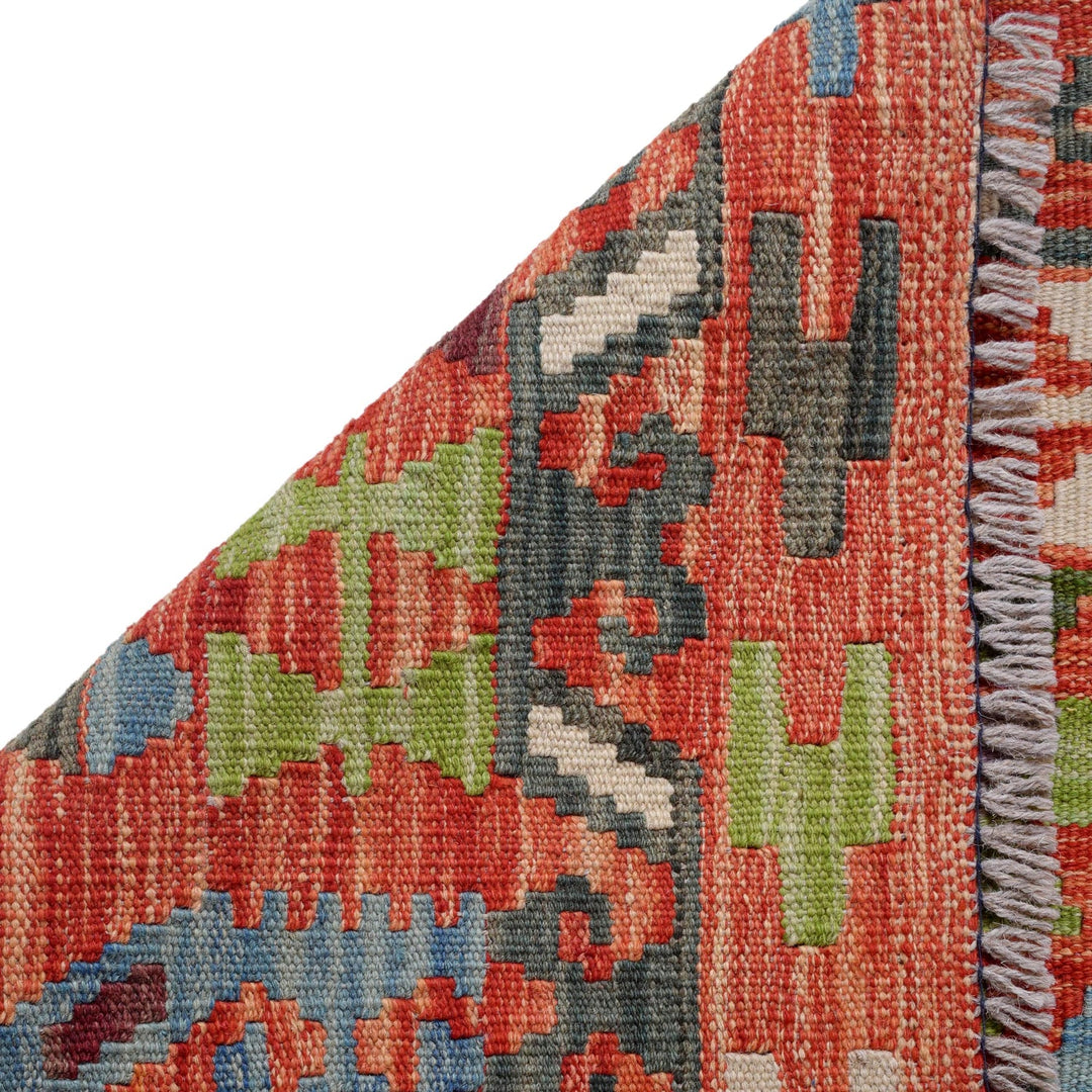 Handmade Vegetable Kelim 6' 7" x 9' 9" - No. AL61432