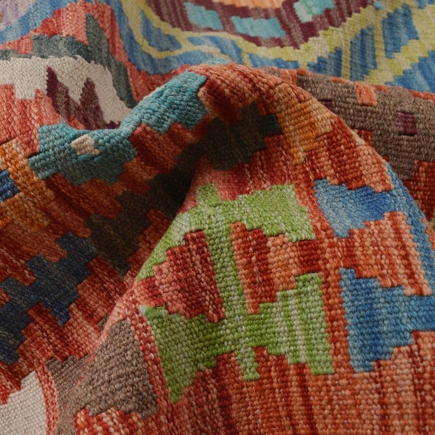 Handmade Vegetable Kelim 6' 7" x 9' 9" - No. AL61432