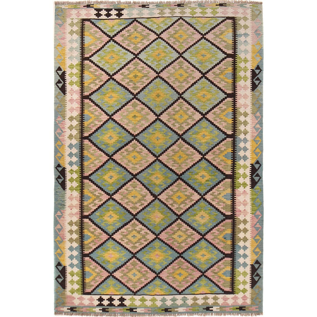 Medium Size Chobi Kilim 5' 9" x 8' 3" - No. AL72633