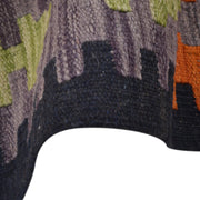 Handmade Turkish Design Wool Kilim Runner 2' 9" x 6' 4" - No. AL44634