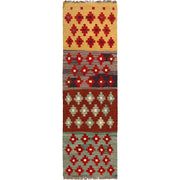 Hand Knotted Flatweave Kilim Runner 1' 10" x 6' 4" - No. AL80120