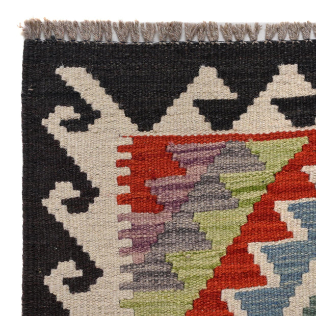 Hand Knotted Flatweave Kilim Runner 2' 3" x 5' 3" - No. AL83564