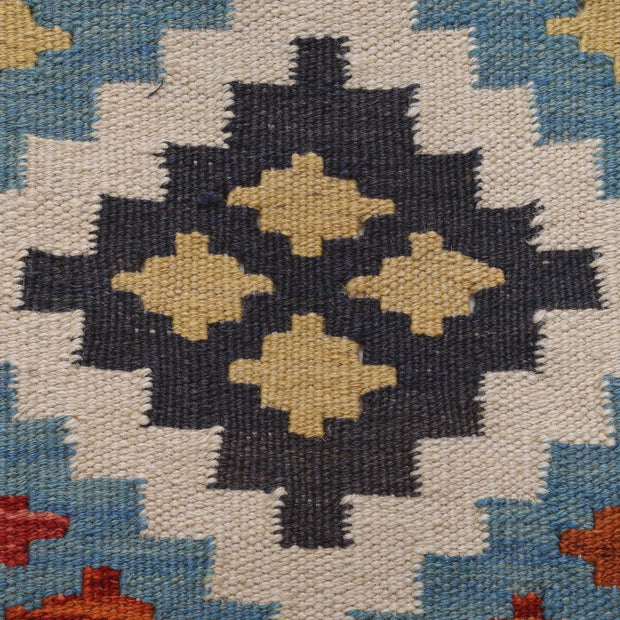 Hand Knotted Flatweave Kilim Runner 1' 7" x 4' 11" - No. AL56573