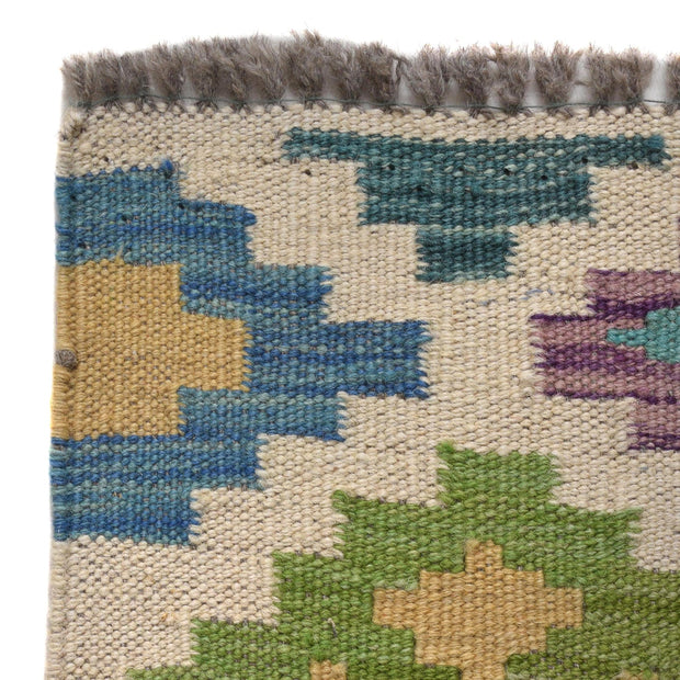 Short Kilim Runner 1' 8" x 5' 1" - No. AL19297