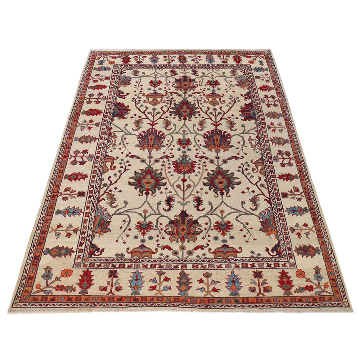 Hand knotted Kazak Rugs 6' 7" x 9' 10" - No. AL64548