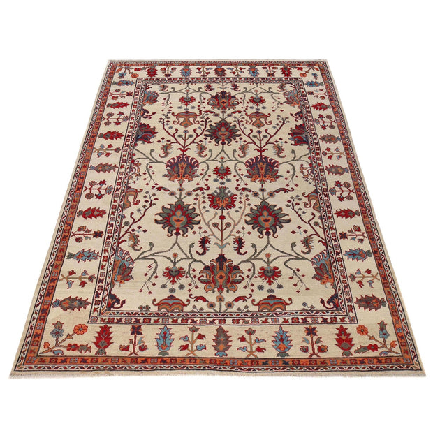 Hand knotted Kazak Rugs 6' 7" x 9' 10" - No. AL64548