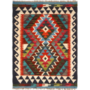 Handmade Vegetable Kilim 2' 3 x 3' 0" - No. AL44297