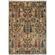 Contemporary Style Tree of Life Rug 5' 8" x 7' 11" - No. AL29383