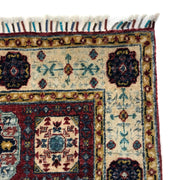 Red Color Mamluk Carpet 3' 3" x 4' 11" - No. AL79298