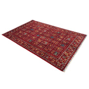 Persian Style Shikargah Rug 5' 7" x 8' 9" - No. AL49587