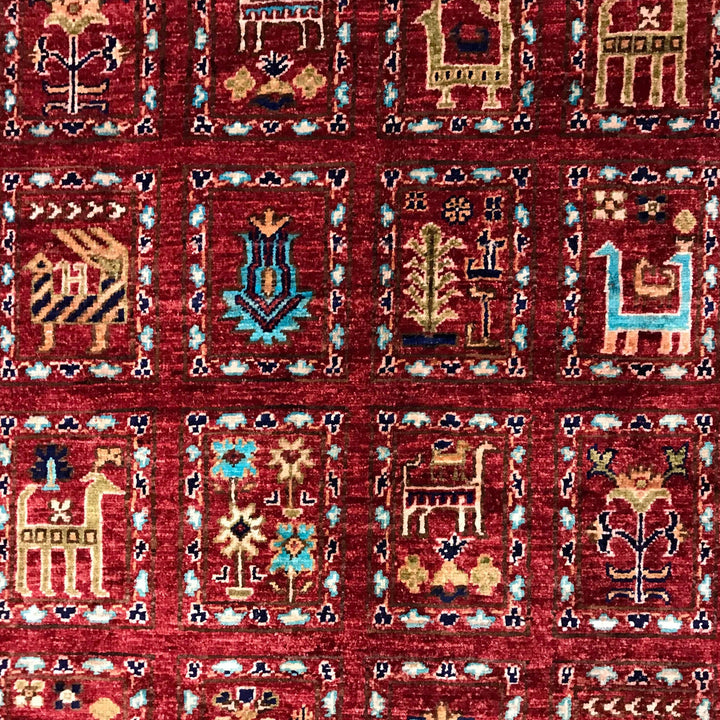 Persian Style Shikargah Rug 5' 7" x 8' 9" - No. AL49587