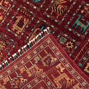 Persian Style Shikargah Rug 5' 7" x 8' 9" - No. AL49587
