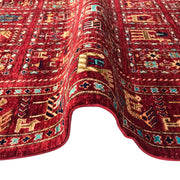 Persian Style Shikargah Rug 5' 7" x 8' 9" - No. AL49587