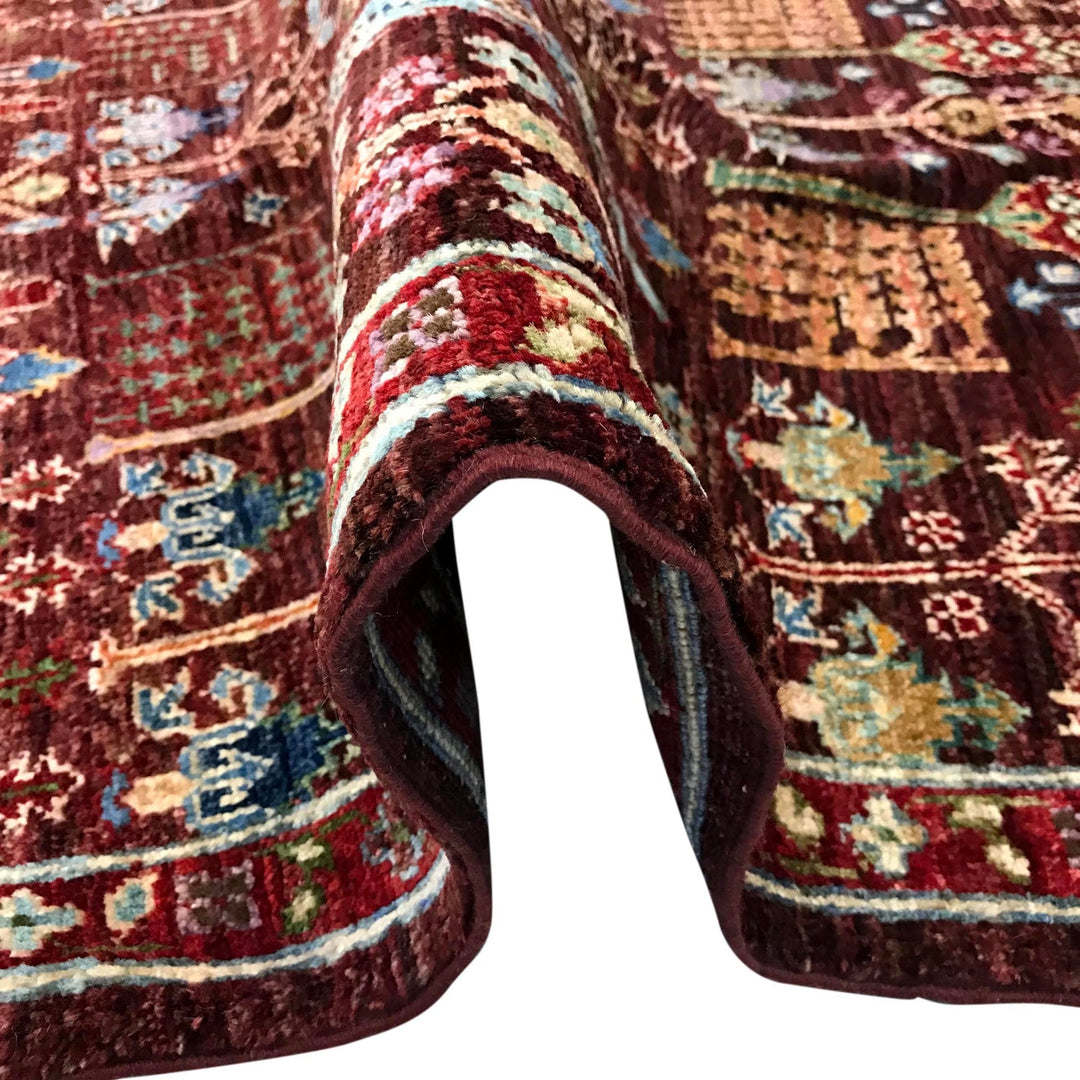 Hand Knotted Modern Tree of Life Rug 3' 5" x 5' 0" - No. AL12577