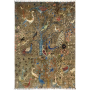 Shikargah Wool Carpet 5' 9" x 7' 9" - No. AL40149