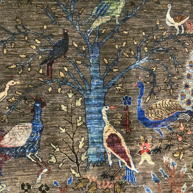 Shikargah Wool Carpet 5' 9" x 7' 9" - No. AL40149