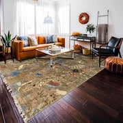 Shikargah Wool Carpet 5' 9" x 7' 9" - No. AL40149