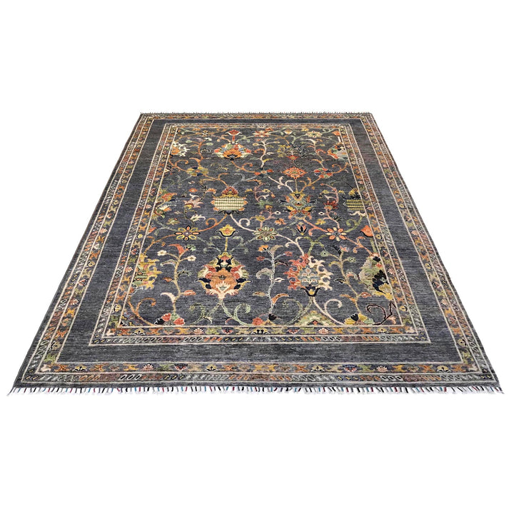 Hand Knotted Sultani Modern Rug 6' 7" x 9' 10" - No. AL22519