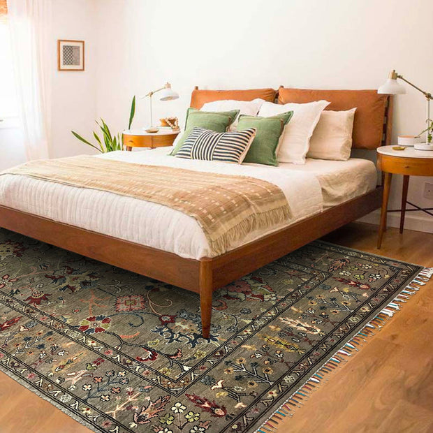 Handmade Sultani Area Rug 5' 4" x 7' 9" - No. AL28835