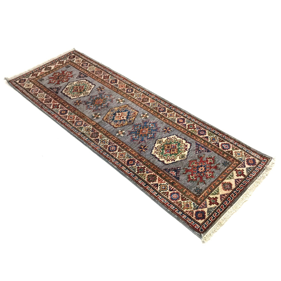 Fine Kazak Oriental Runner Rug 2' 0" x 5' 8" - No. AL10408