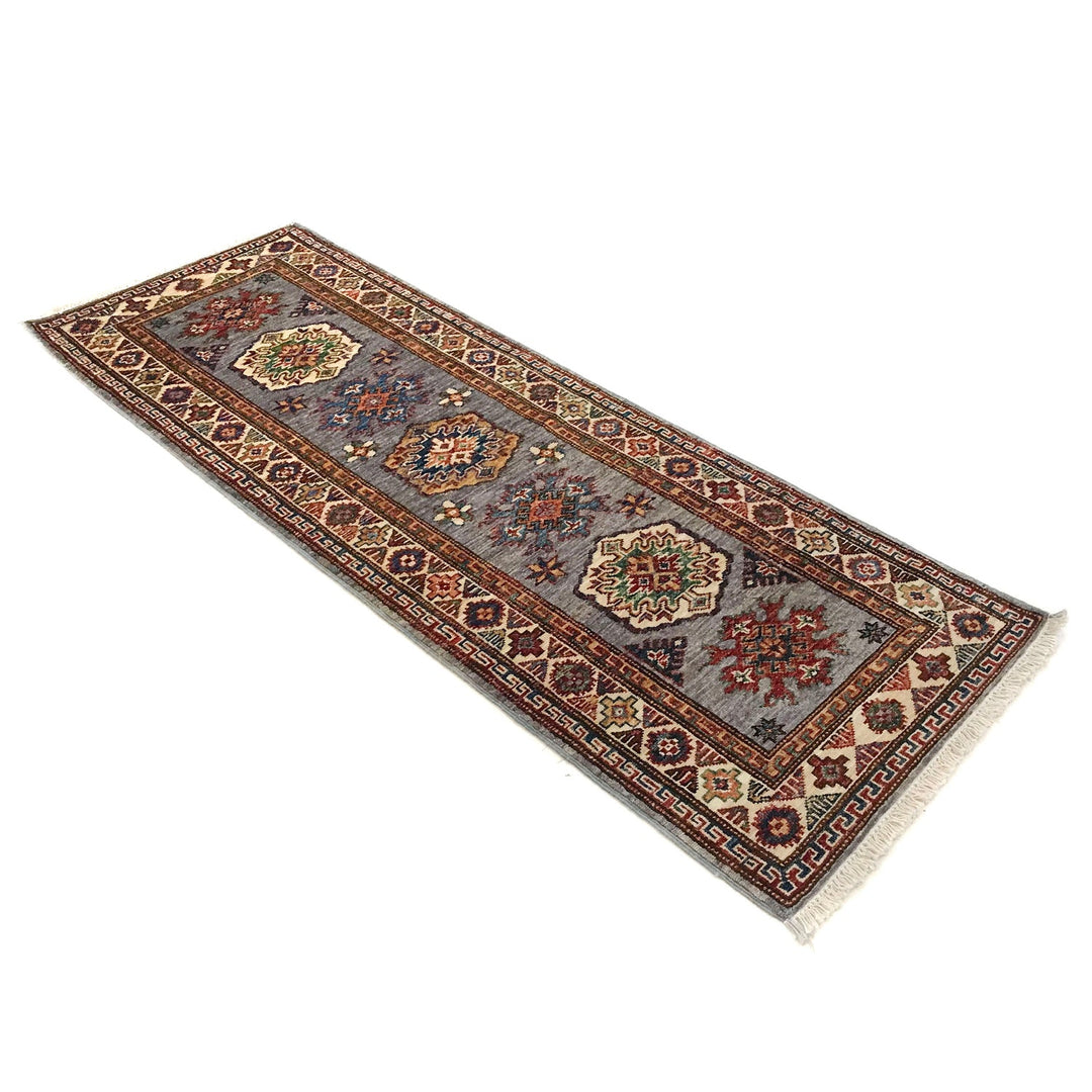 Fine Kazak Oriental Runner Rug 2' 0" x 5' 8" - No. AL10408