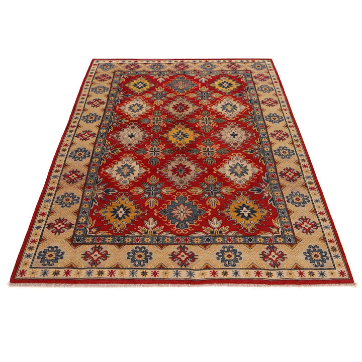 Hand knotted Kazak Rugs 6' 6" x 9' 6" - No. AL47931
