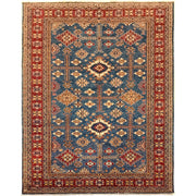 Premium Hand Knotted Kazak Rug 7' 3" x 10' 3" - No. AL38694
