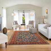 Premium Hand Knotted Kazak Rug 7' 3" x 10' 3" - No. AL38694
