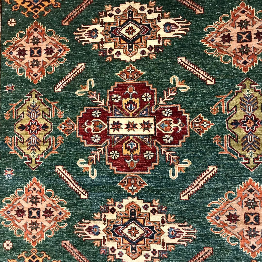 High-Quality Kazak Area Rug 6' 11" x 10' 0" - No. AL73218
