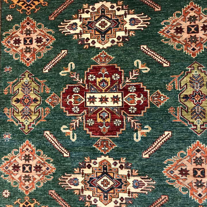 High-Quality Kazak Area Rug 6' 11" x 10' 0" - No. AL73218