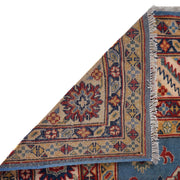 Blue Color Kazak Rug 6' 6" x 9' 9" - No. AL57954