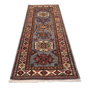 Premium Hand Knotted Kazak Runner Rug 2' 2" x 5' 8" - No. AL21007