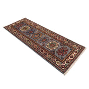 Premium Hand Knotted Kazak Runner Rug 2' 2" x 5' 8" - No. AL21007