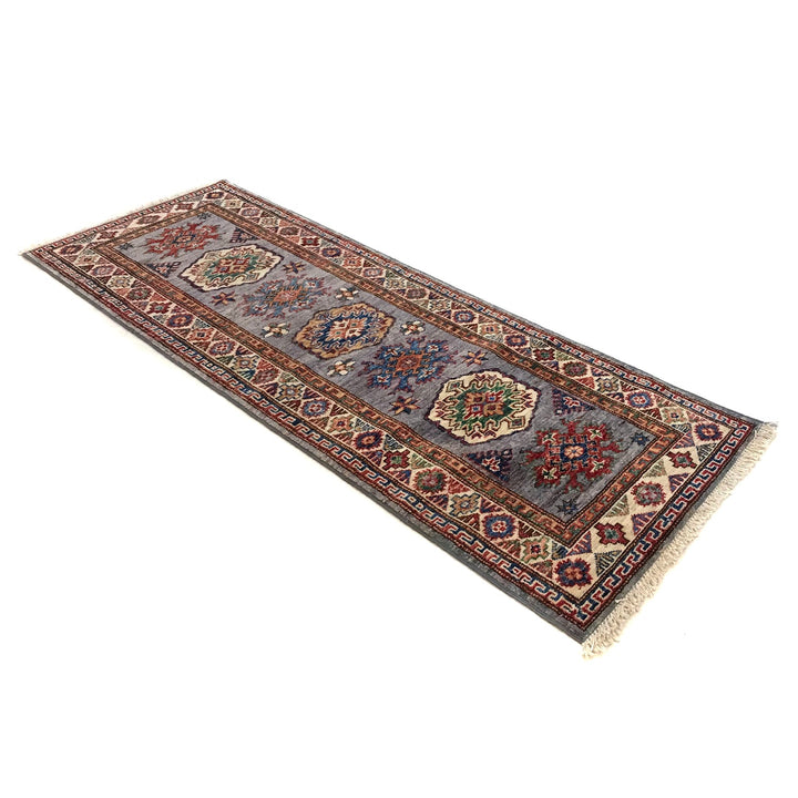 Premium Hand Knotted Kazak Runner Rug 2' 2" x 5' 8" - No. AL21007