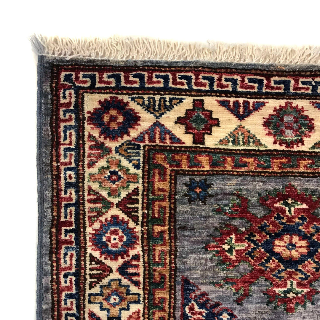 Premium Hand Knotted Kazak Runner Rug 2' 2" x 5' 8" - No. AL21007