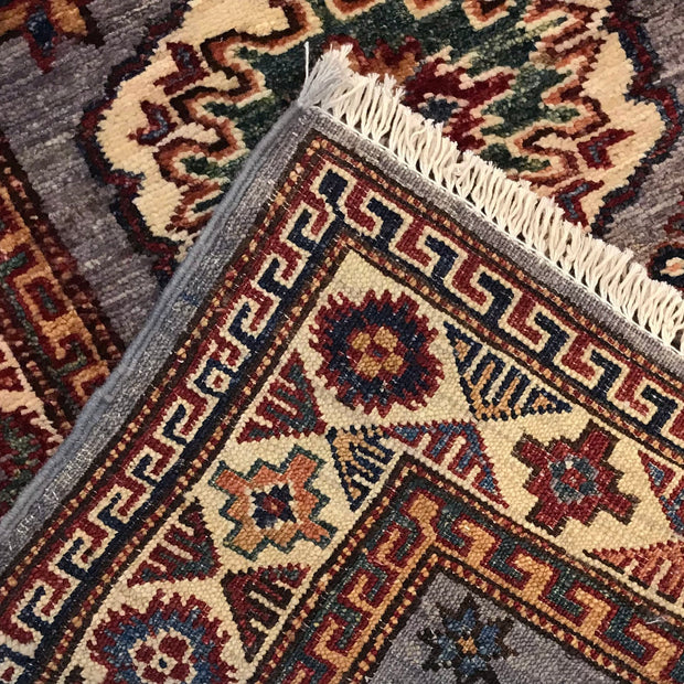 Premium Hand Knotted Kazak Runner Rug 2' 2" x 5' 8" - No. AL21007
