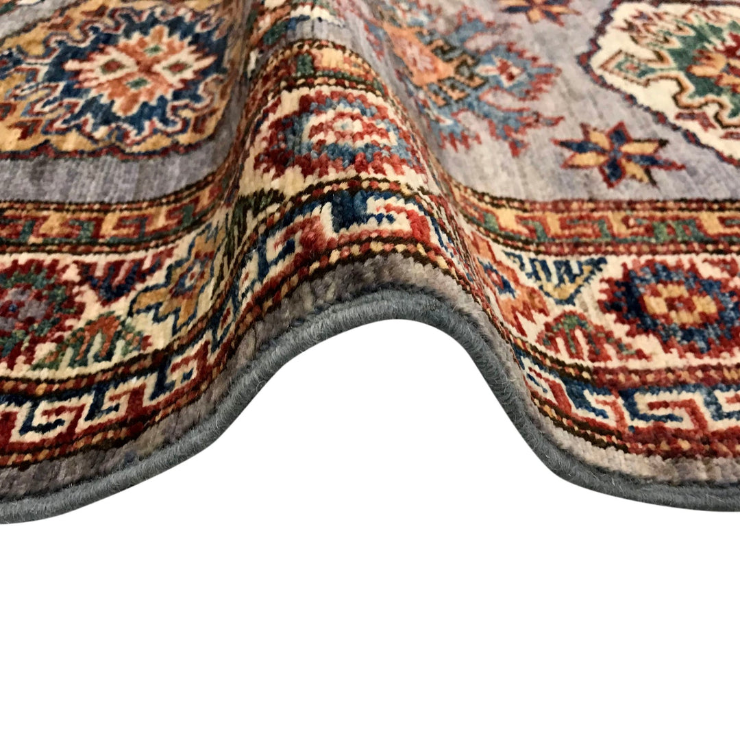 Premium Hand Knotted Kazak Runner Rug 2' 2" x 5' 8" - No. AL21007