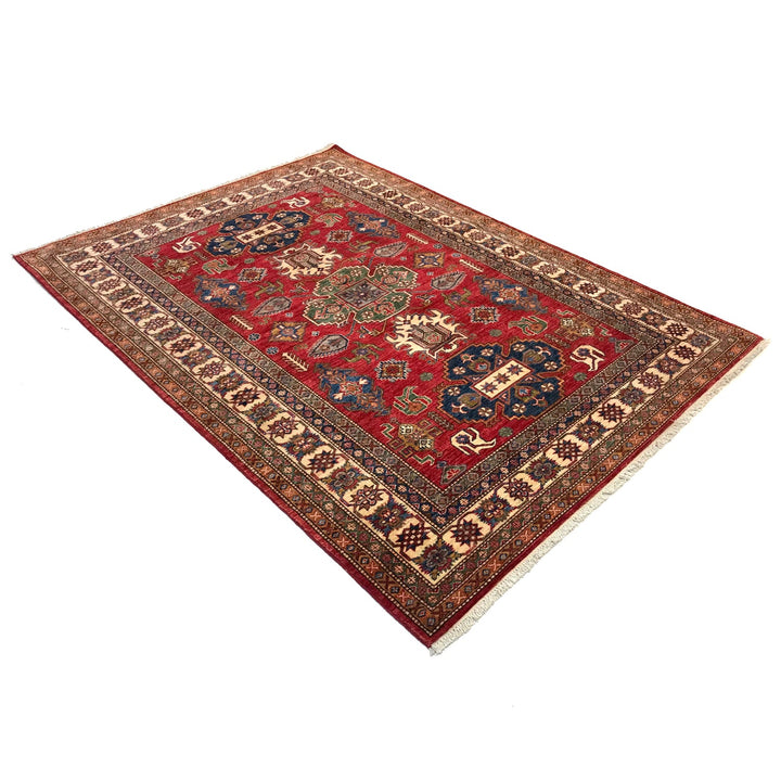 High-Quality Kazak Area Rug 5' 7" x 7' 9" - No. AL14622