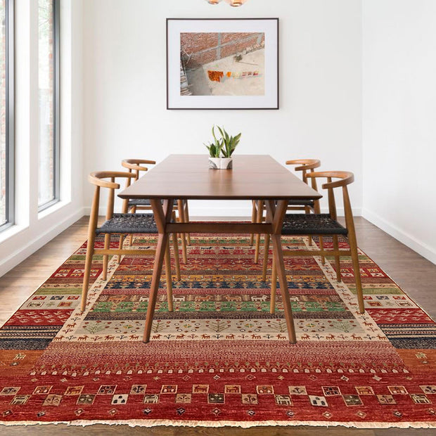 Luxury Shikargah Carpet 5' 8" x 8' 0" - No. AL93113