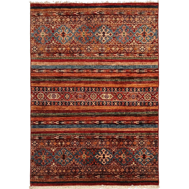 Hand Knotted Persian Style Khurjin Rug 2' 10" x 4' 1" - No. AL52673