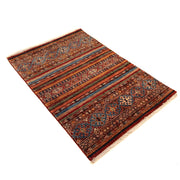 Hand Knotted Persian Style Khurjin Rug 2' 10" x 4' 1" - No. AL52673