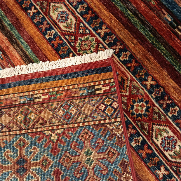 Hand Knotted Persian Style Khurjin Rug 2' 10" x 4' 1" - No. AL52673