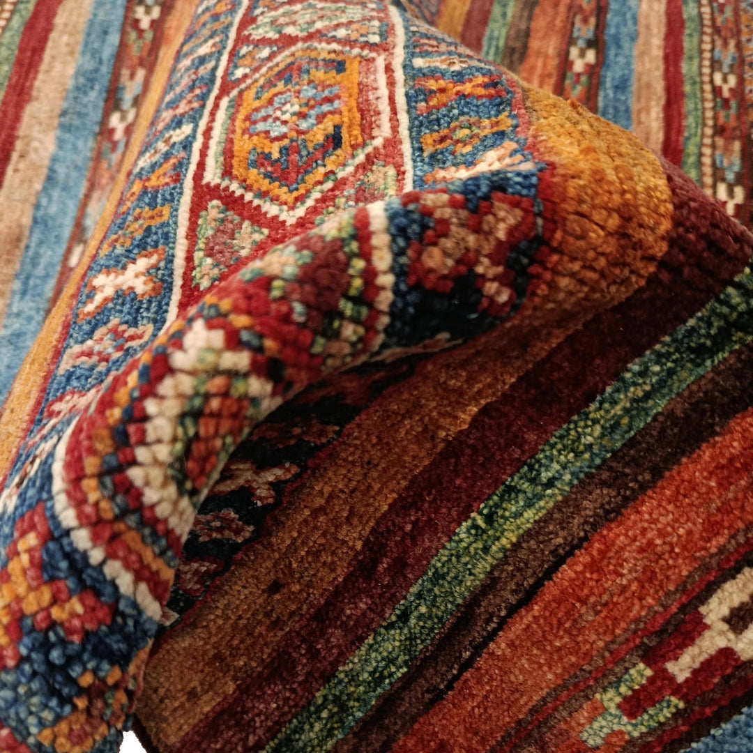 Hand Knotted Persian Style Khurjin Rug 2' 10" x 4' 1" - No. AL52673