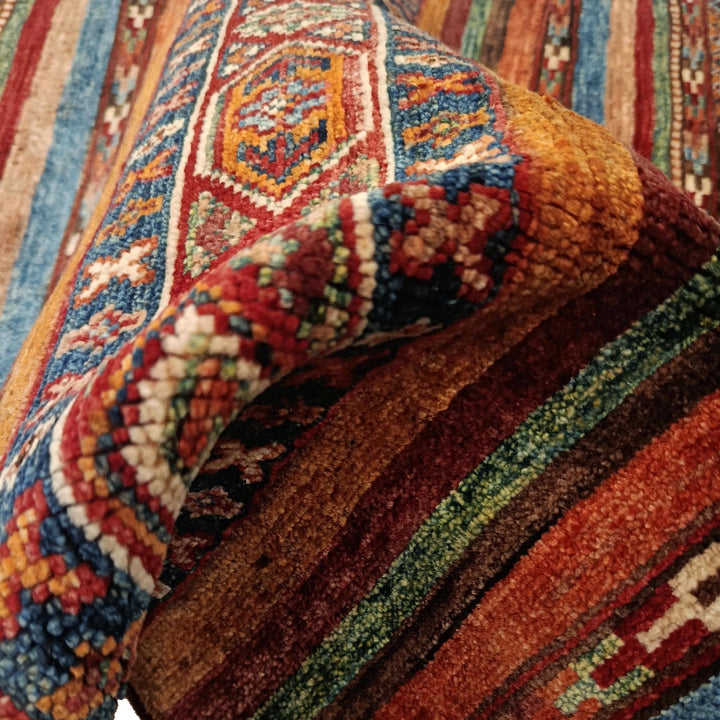 Hand Knotted Persian Style Khurjin Rug 2' 10" x 4' 1" - No. AL52673