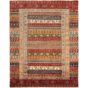 Handmade Shikargah Area Rug 5' 7" x 8' 3" - No. AL87313
