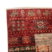 Handmade Shikargah Area Rug 5' 7" x 8' 3" - No. AL87313