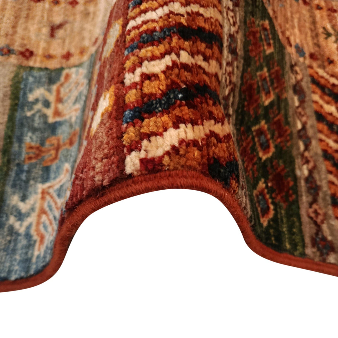 Handmade Shikargah Area Rug 5' 7" x 8' 3" - No. AL87313